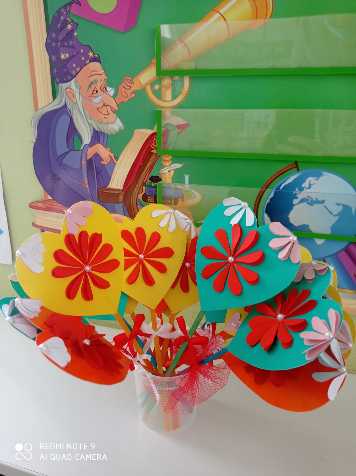 În memoria lui Grigore Vieru. Grupa nr.3, pregătitoare, educator Boboc Tatiana.