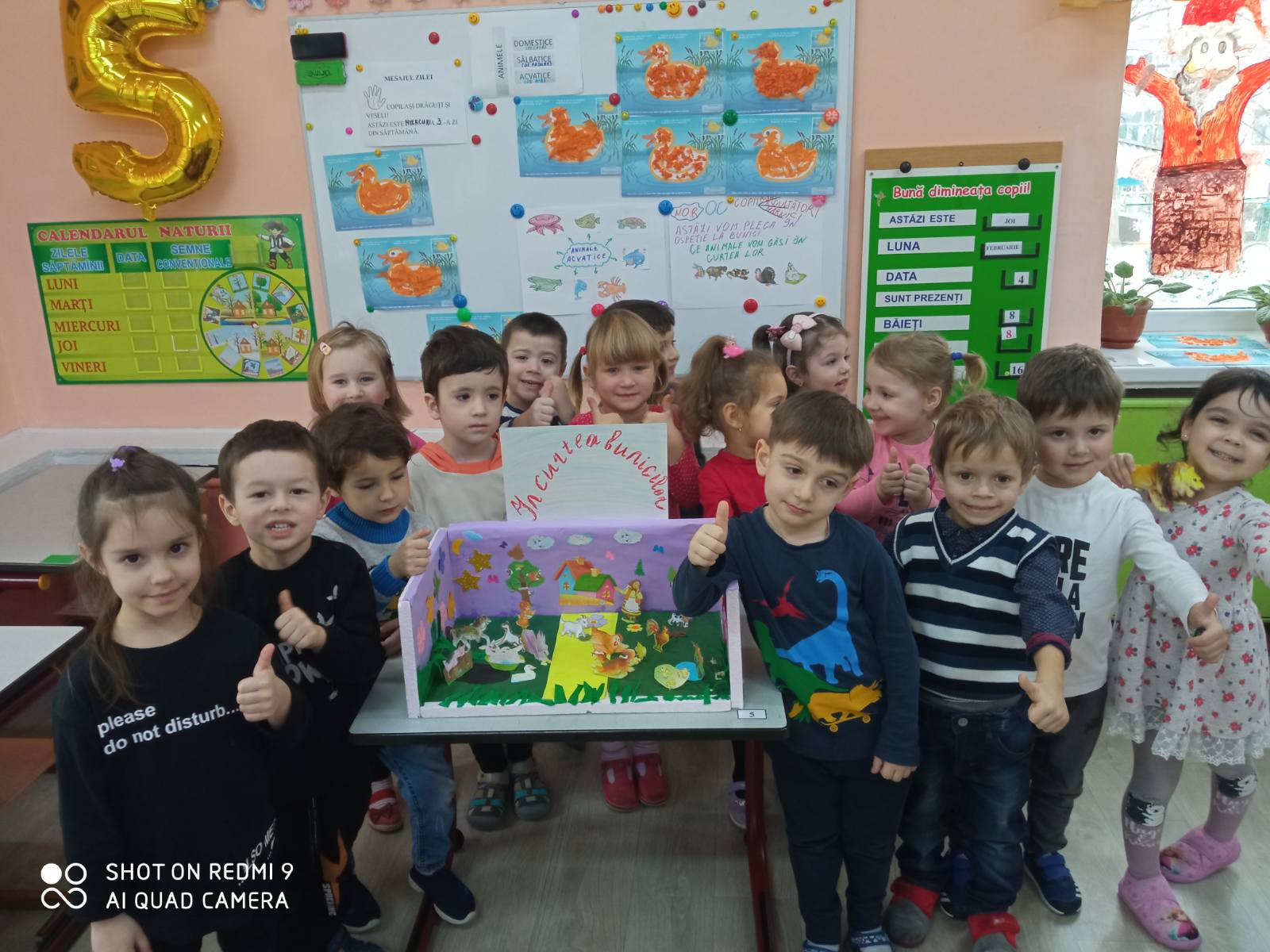 Suntem activi în fiecare zi. Copiii din grupa nr. 6 identifica Animalele din Curtea bunicilor.