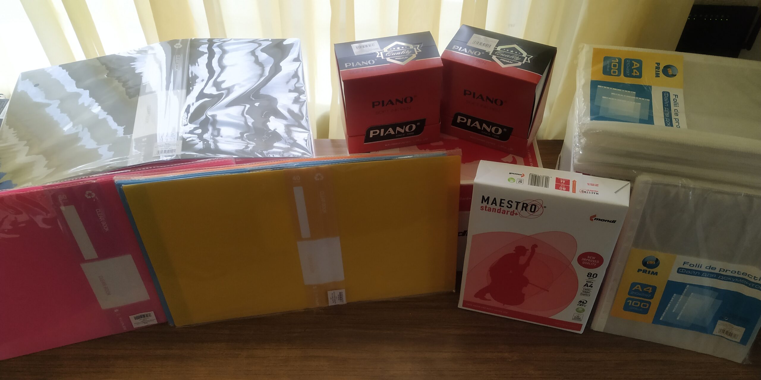 Dotări. Asigurarea cu rechizite de birou de către DETS sectorul Buiucani