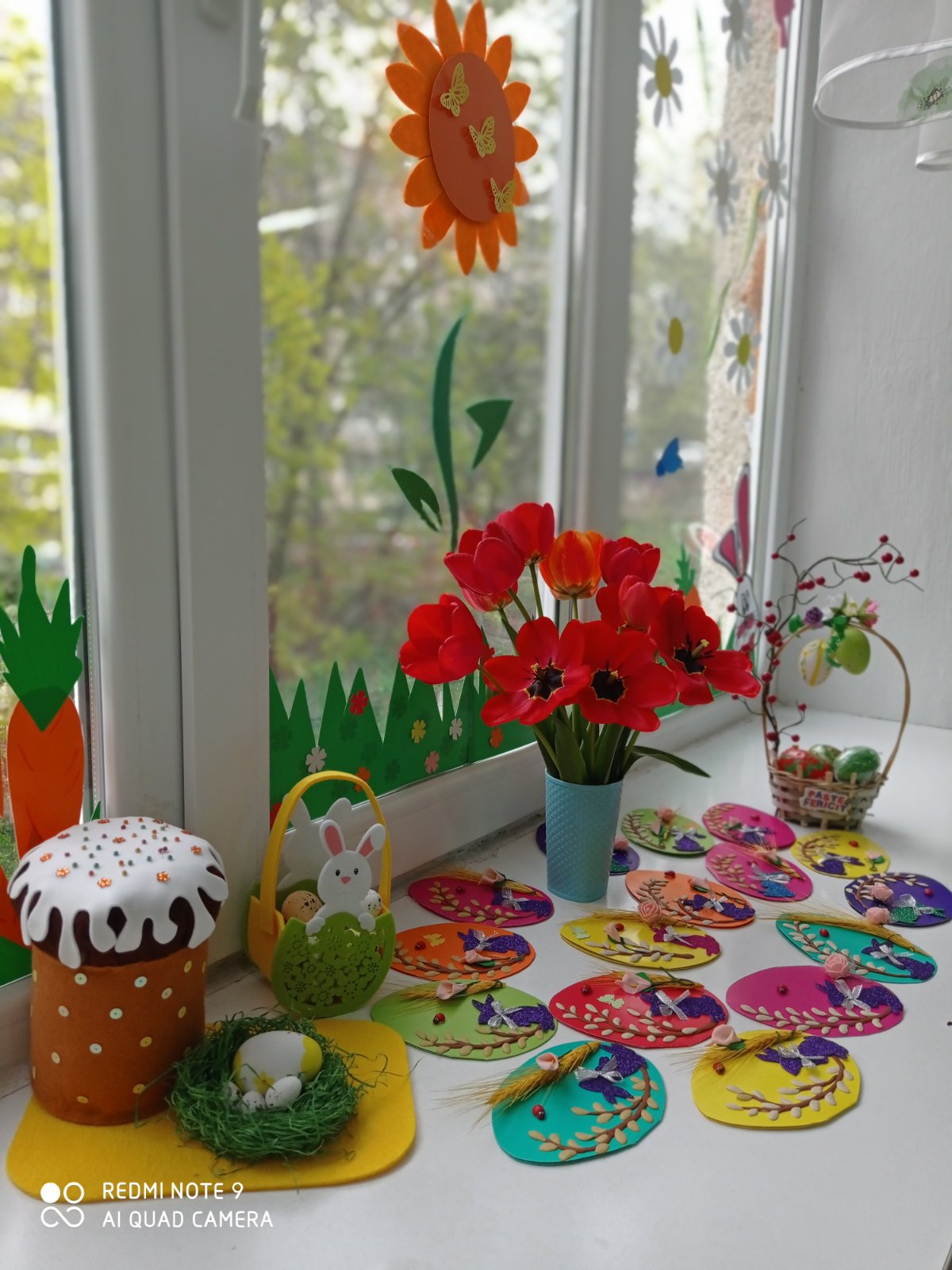 În așteptarea sărbătorilor de Paști! Creațiile copiilor din grupa pregătitoare nr.3